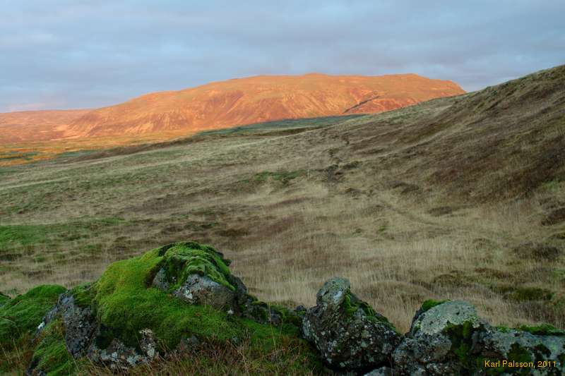Morning light on Geitafell