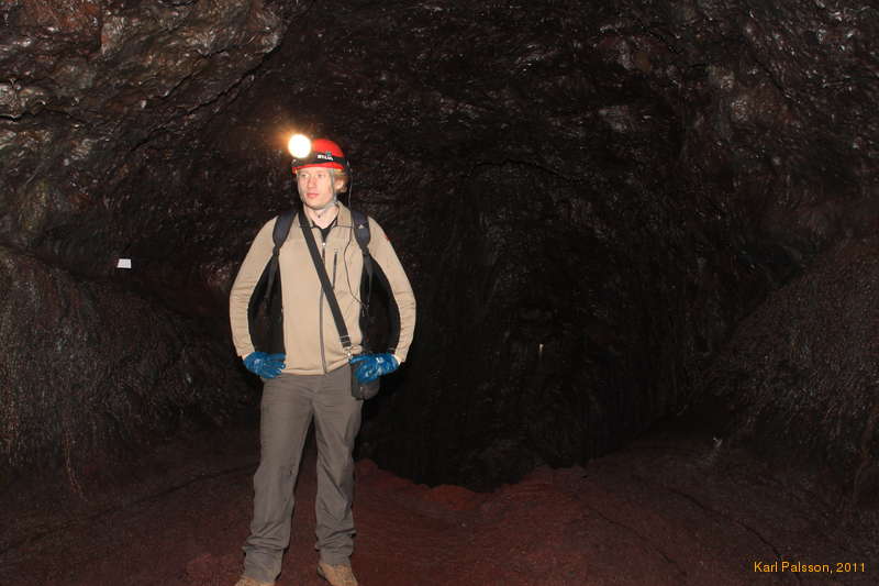 Gunni and the lavafall