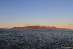 Evening sky on the bay