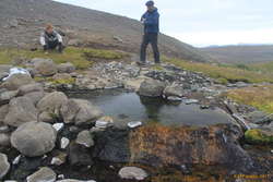 The mystical Þórunnalaug, reputed to have healing power