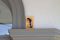 Somewhat unusual graffiti?