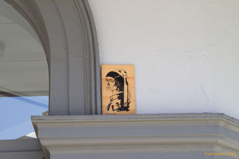 Somewhat unusual graffiti?