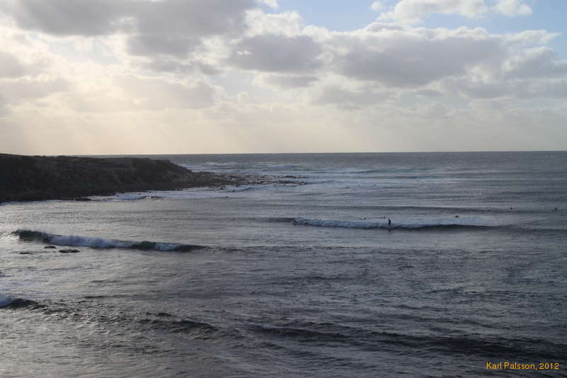 Surfers at Gracetown
