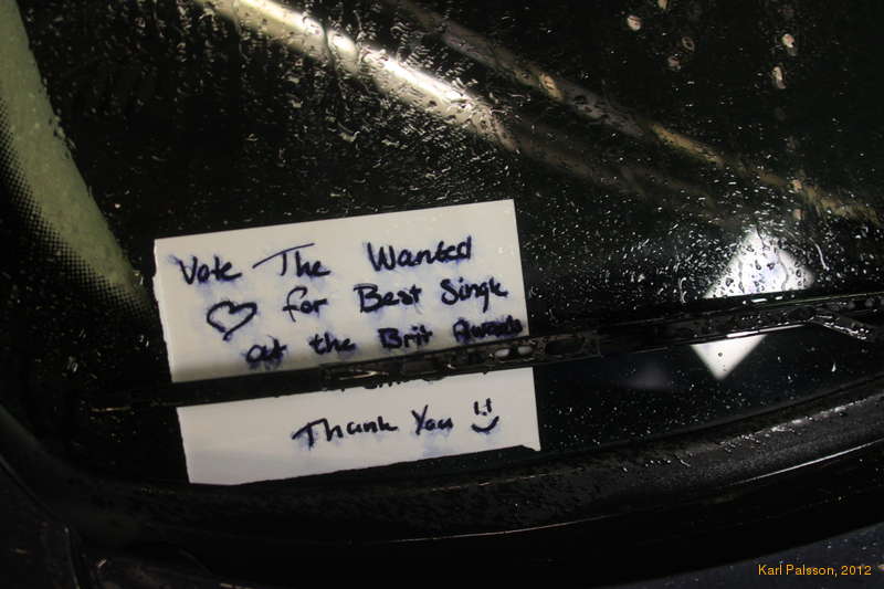 Interesting promo to be on a car in Iceland