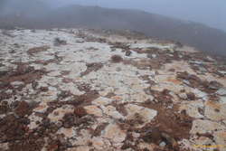 Cool plates on the top of the crater