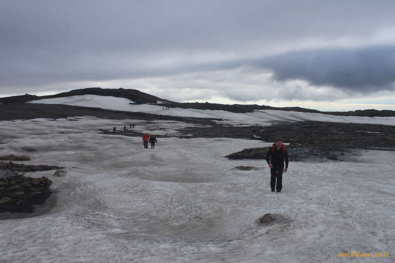 Traipsing through the snow