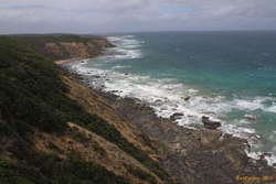 Cool coastline at Cape Otway