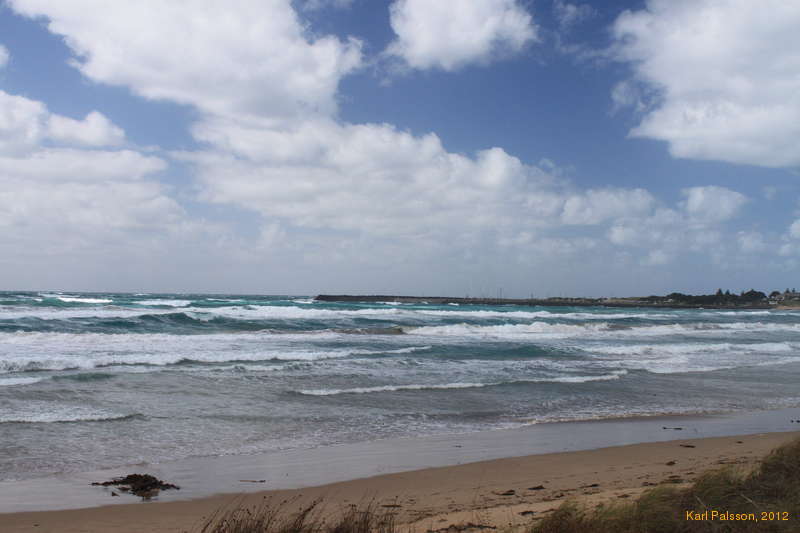 Not a good day for surf lessons