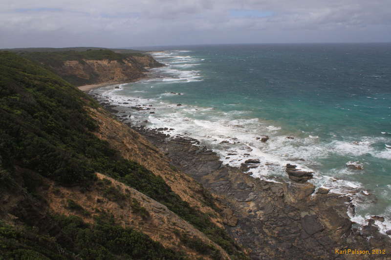 Cool coastline at Cape Otway