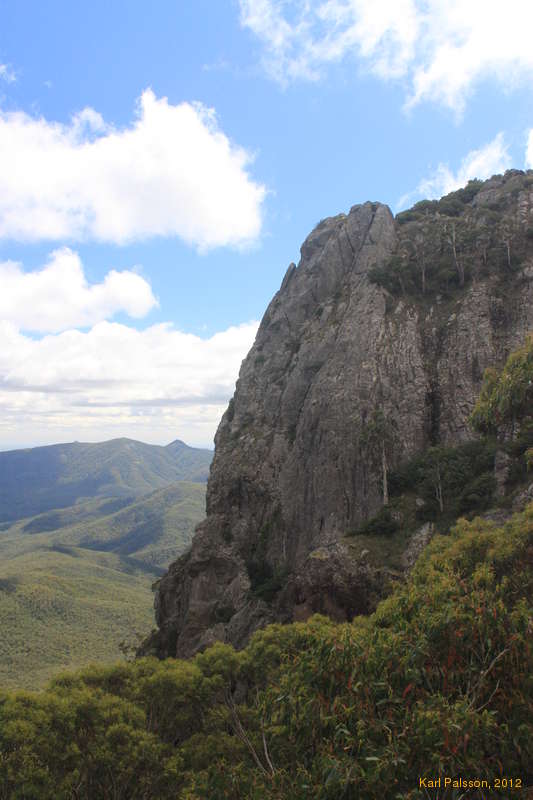 Kaputar has some good cliffs