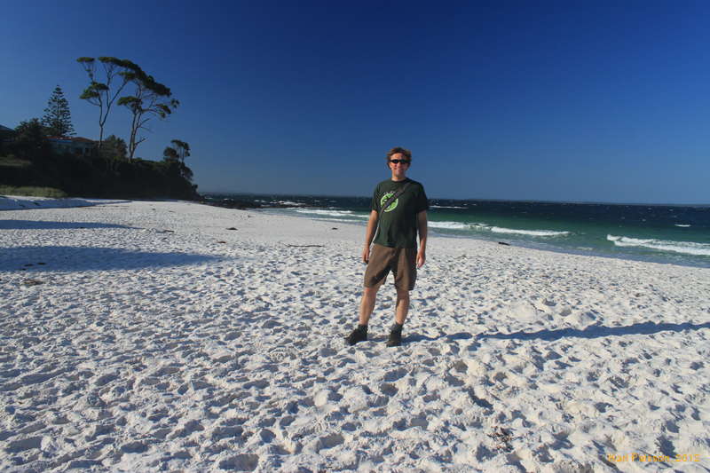 Karl at Hyam's Beach