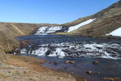 Breiðafoss, above Glymur