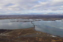 Borgarnes from Tungukollur