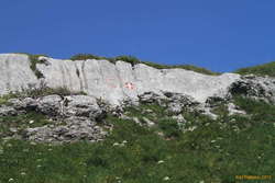 Local boundaries, top of Pas de l'Echelle