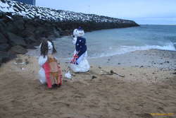 The tide threatens...