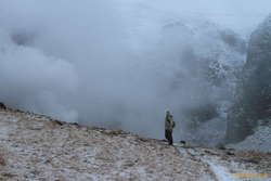 Tryggvi at the head of the valley