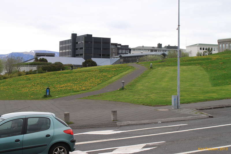 Unusual mowing pattern