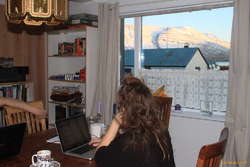 View out the loungroom window