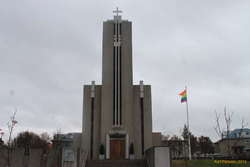 Gay Mass, just down the street from the 