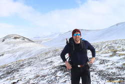 Logi, looking over Blákolla to Hengill
