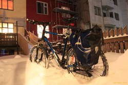 Snowbiking