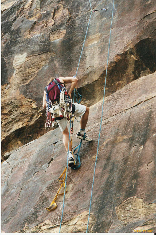 Bob aiding Gang Bang Wall at KP