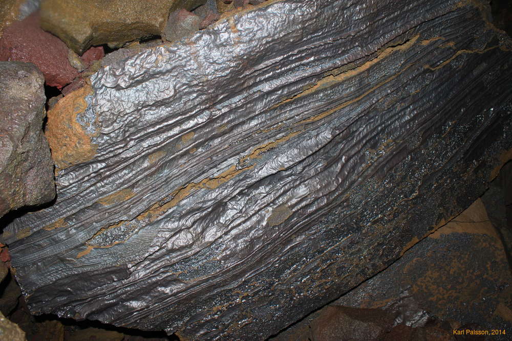 Train track lava in Arnarker