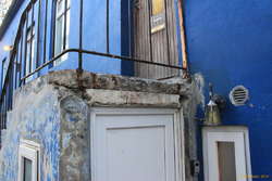 Old handrails being removed