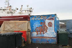 Graffiti in the slips