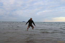 Hovering over the meeting of the Baltic and the North seas
