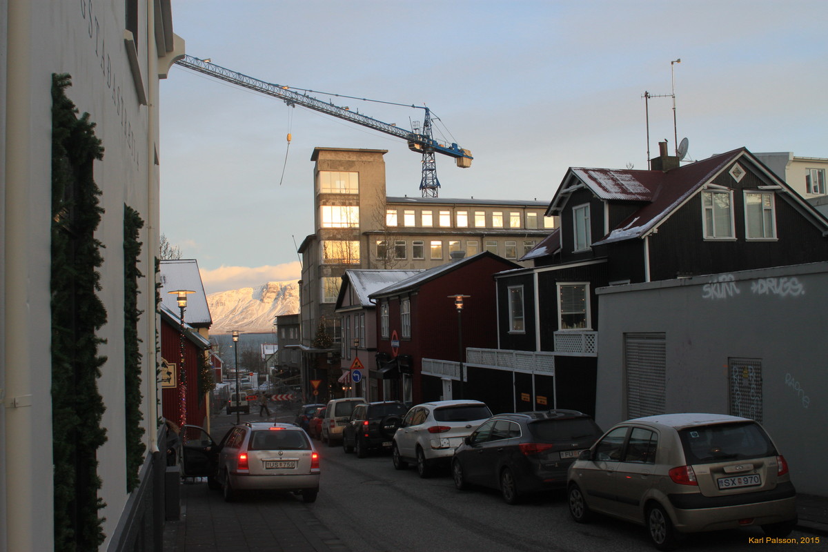 Hurrying to cover up the view