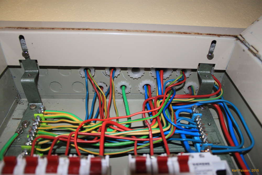 Where does the empty conduit go?