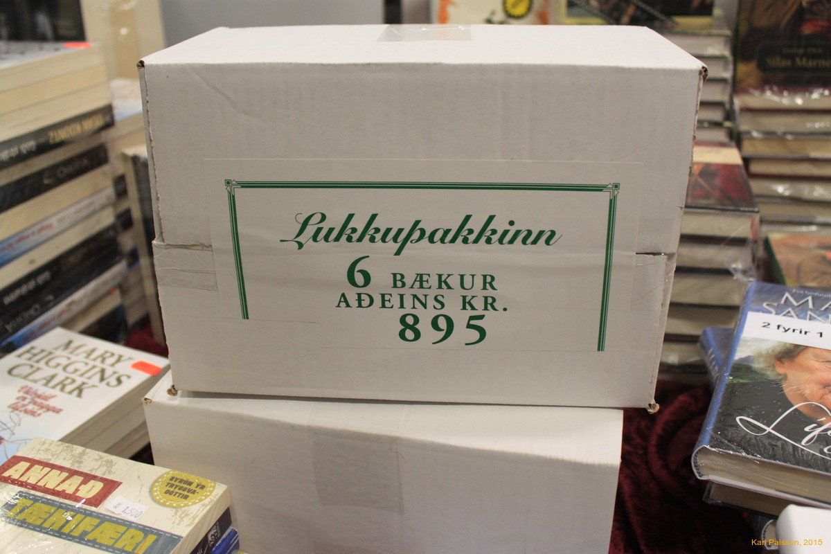 Lucky package, 6 books for 895kr