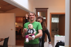 Stella and I and some strange monster!