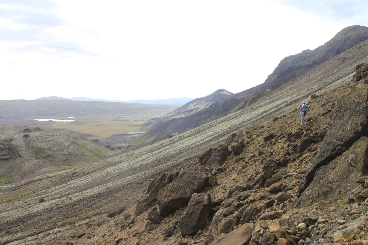 Mum high up on the ramp