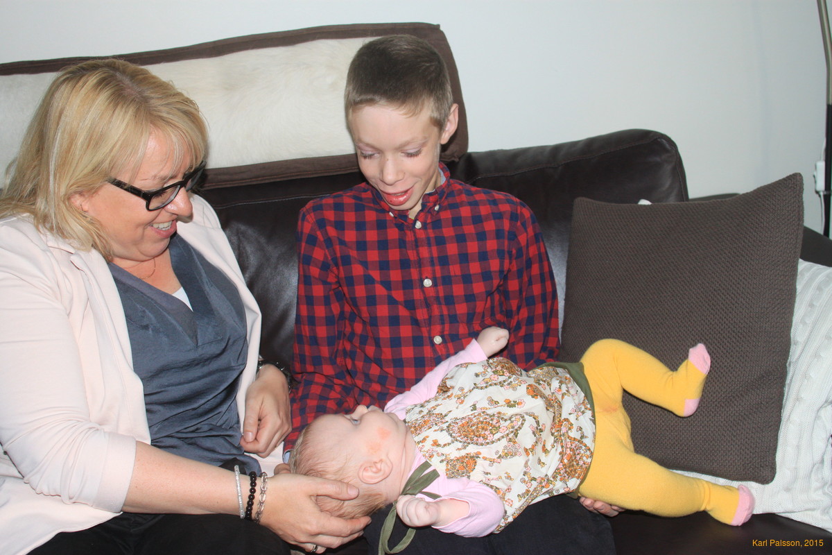 Herdís, Daniel and Stella