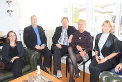 Sigga, Hafþór, Einar, Lissý, Anna