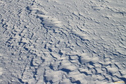 Wind on snow