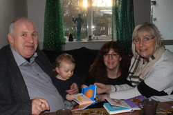 Afi Valdimar, Stella, Kata and amma Helga