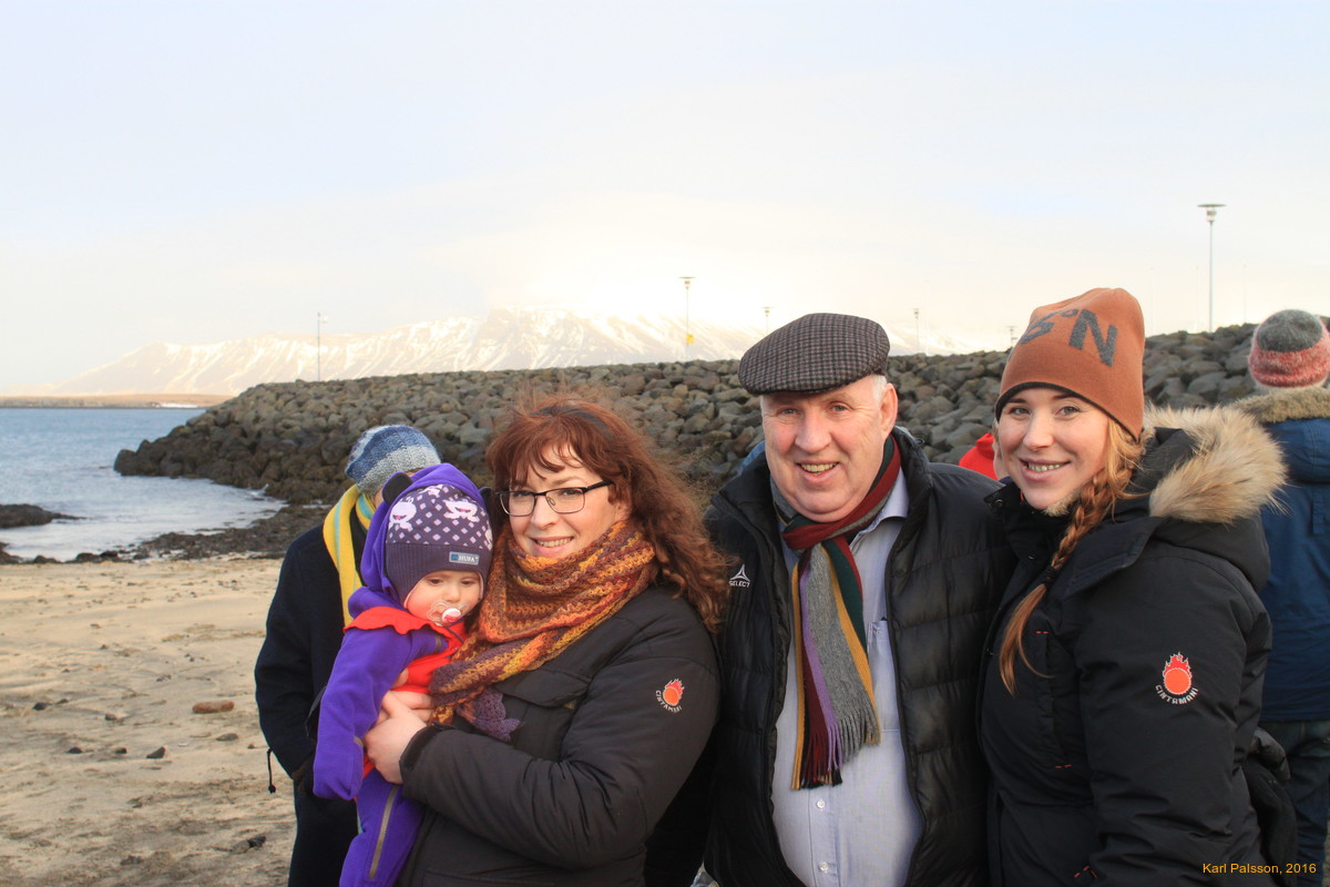 Stella, Kata, Valdimar and Regina