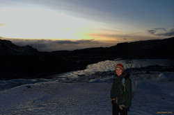 Sunset on the way home