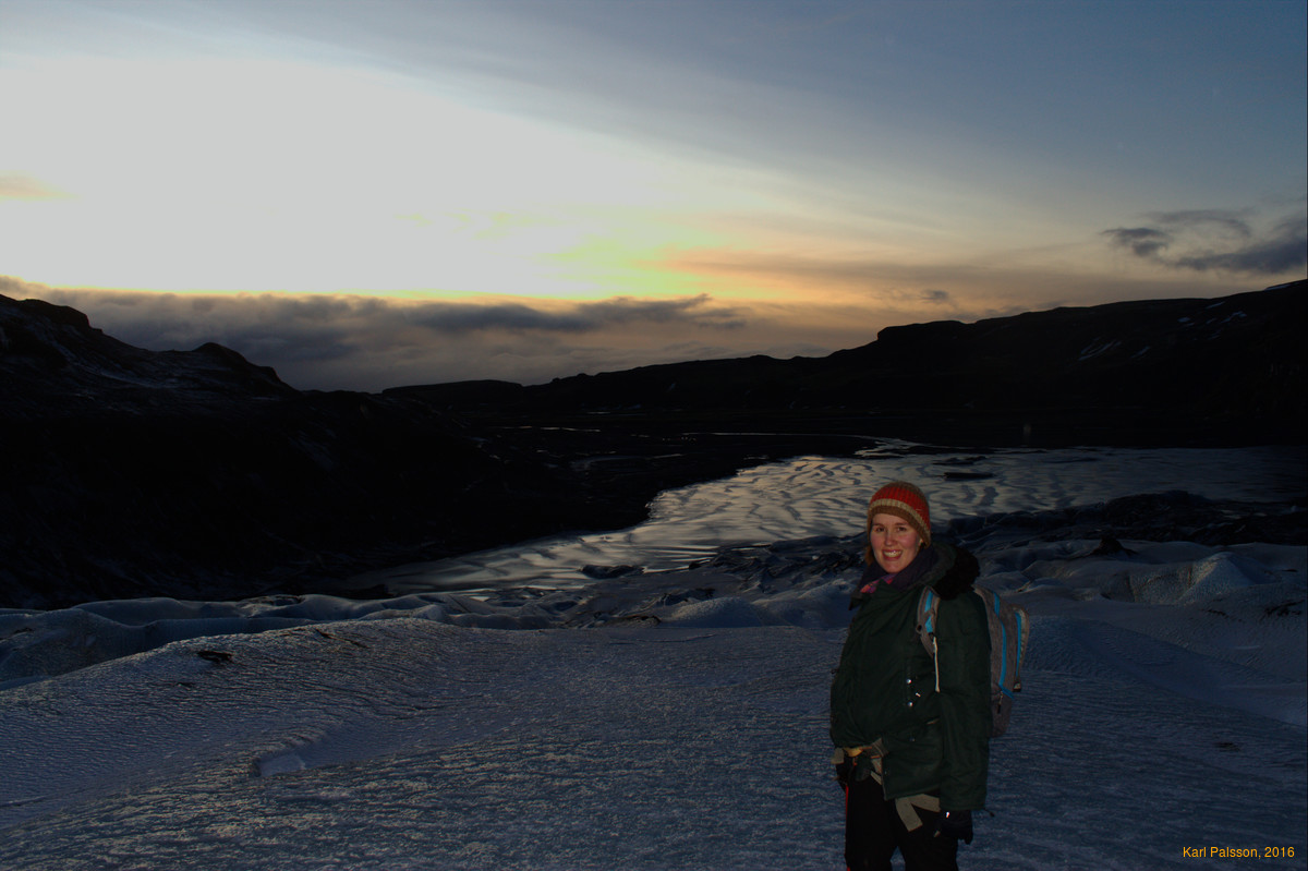 Sunset on the way home