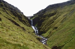 As close as we went to the falls in the head of the valley