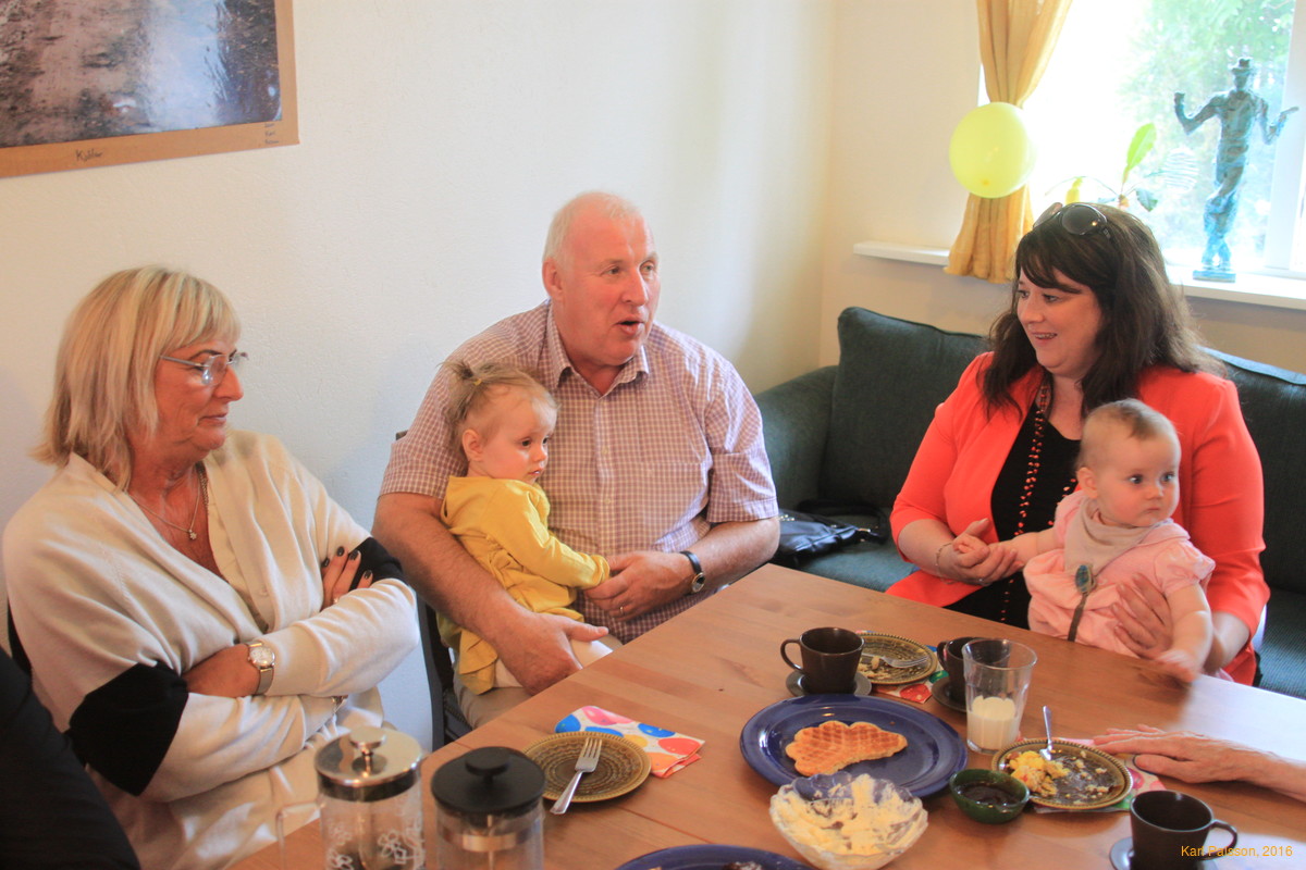 Helga, Valdimar, Stella, Begga and Hekla