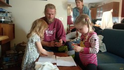 Vilja, Bjöggi, Stella and Eija