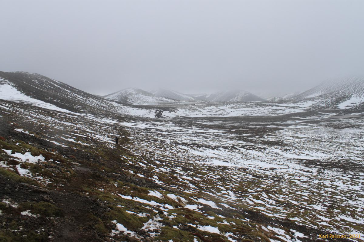 Hanging valley west of Stóri-Hrútur