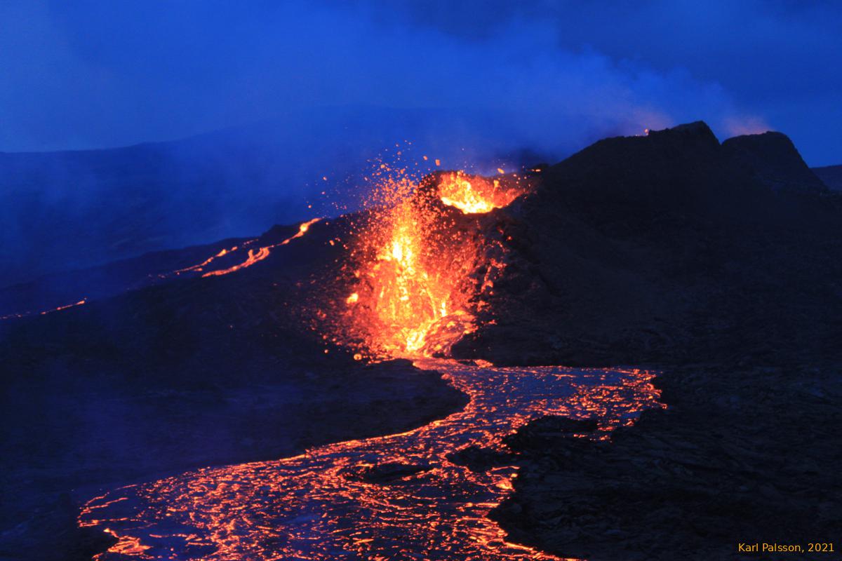 The channel collapsed a bit