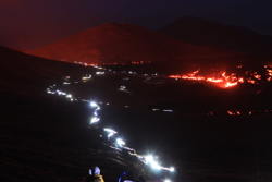 Busy night on the track