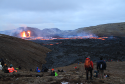 Dusk starting on the NW side