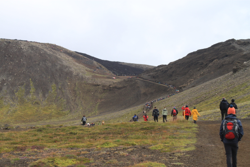 Same old start, looking up to the first hill